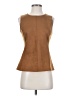 Ann Taylor Brown Sleeveless Blouse Size S - photo 1