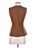 Ann Taylor Brown Sleeveless Blouse Size S - photo 2