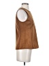 Ann Taylor Brown Sleeveless Blouse Size S - photo 4
