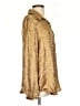 Shein 100% Polyester Metallic Gold Long Sleeve Blouse Size 4 - photo 4
