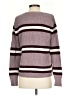 Pink Republic Stripes Purple Pullover Sweater Size S - photo 2