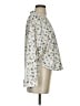 DISKO SPORT Print Ivory Long Sleeve Blouse Size 4 - photo 4