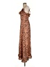Forever 21 100% Polyester Animal Print Brown Orange Casual Dress Size S - photo 5