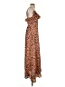 Forever 21 100% Polyester Animal Print Brown Orange Casual Dress Size S - photo 4
