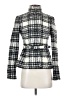 Banana Republic 100% Wool Houndstooth Gray Wool Coat Size XS - photo 1