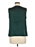 Shein Green Sleeveless Blouse Size 6 - photo 2