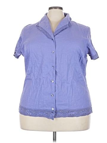 Coldwater Creek Short Sleeve Blouse (view 1)