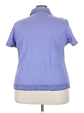 Coldwater Creek Short Sleeve Blouse (view 2)