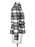 Banana Republic 100% Wool Houndstooth Gray Wool Coat Size XS - photo 4