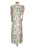 Assorted Brands Paisley Ivory Blue Casual Dress Size XS - photo 2