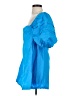 Pink Ripple 100% Polyester Blue Cocktail Dress Size S - photo 5