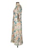 Assorted Brands Paisley Ivory Blue Casual Dress Size XS - photo 5