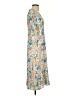 Assorted Brands Paisley Ivory Blue Casual Dress Size XS - photo 4
