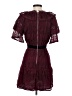 JOA 100% Polyester Burgundy Cocktail Dress Size S - photo 2