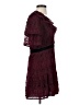JOA 100% Polyester Burgundy Cocktail Dress Size S - photo 4