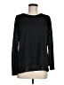 Adiva Black Long Sleeve Top Size M - photo 1
