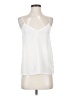 Equipment 100% Silk White Sleeveless Silk Top Size XS - photo 1