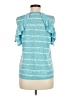 Juicy Couture 100% Polyester Teal Short Sleeve Top Size M - photo 2