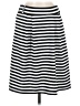 Mikarose Stripes Black Casual Skirt Size M - photo 1