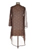 Aggie 100% Polyester Brown Kimono Size S - photo 2