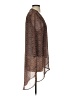 Aggie 100% Polyester Brown Kimono Size S - photo 4