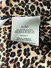 Delicates 100% Cotton Animal Print Brown Blazer Size XL - photo 4