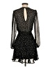 Mi ami 100% Polyester Stars Black Cocktail Dress Size XS - photo 2