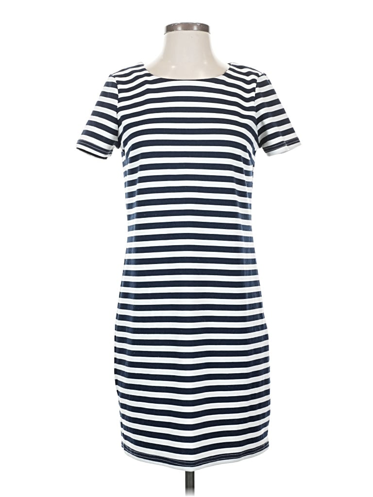 Pre-owned Vila Casual Dress In Blue