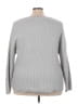 Lane Bryant Metallic Silver Pullover Sweater Size 26 - 28 Plus - photo 2
