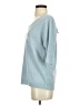 Ella Moss Blue 3/4 Sleeve T-Shirt Size M - photo 5