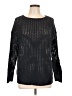 JCPenney Metallic Black Pullover Sweater Size L - photo 1