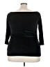 Torrid Black 3/4 Sleeve Top Size 3X Plus (3) - photo 2