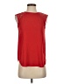 J.Crew 100% Polyester Red Sleeveless T-Shirt Size 0 - photo 1