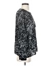 Vince Camuto 100% Polyester Silver Long Sleeve Blouse Size S - photo 4
