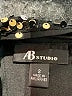 AB Studio 100% Polyester Stars Gold Cocktail Dress Size 2 - photo 7