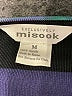 misook 100% Acrylic Black 3/4 Sleeve Top Size M - photo 6
