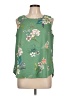 DR2 100% Polyester Green Sleeveless Blouse Size L - photo 1