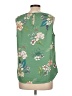 DR2 100% Polyester Green Sleeveless Blouse Size L - photo 2