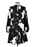 Alexis 100% Polyester Print Black Casual Dress Size S - photo 2