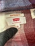 Levi's Plaid Burgundy Long Sleeve Button-Down Shirt Size S - photo 7