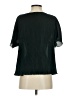 Lumiere 100% Polyester Green Short Sleeve Blouse Size S - photo 2