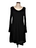 dearcase Solid Black Casual Dress Size L - photo 1