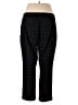 Cj Banks Plaid Black Casual Pants Size 18W - photo 2