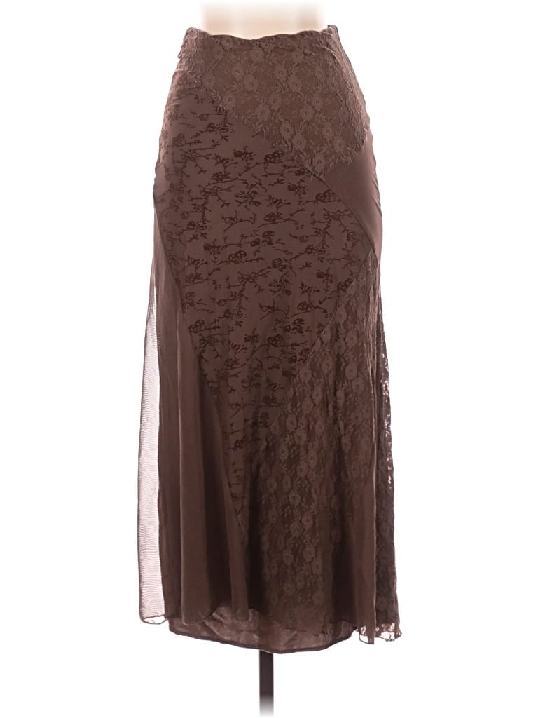 Pre-owned Thirty/thirty Formal Skirt In Brown