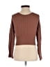 Shein Brown 3/4 Sleeve Blouse Size 2 - photo 2