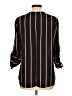 rue21 100% Polyester Stripes Black 3/4 Sleeve Blouse Size L - photo 2