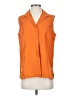 Selene Sport 100% Polyester Orange Sleeveless Blouse Size S - photo 1