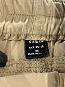 Shein 100% Polyester Solid Tan Khaki Shorts Size 4 - photo 3