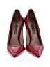 Prada Red Patent Leather Pointed Toe Pumps Size EU 39 - photo 2
