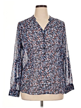 A.N.A. A New Approach Long Sleeve Blouse